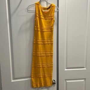Yellow BodyCon Dress